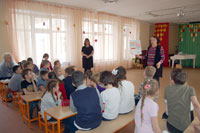 Игра «Интеллектуальный марафон» в начальной школе (частная школа «ЛАД», Москва, 2017)