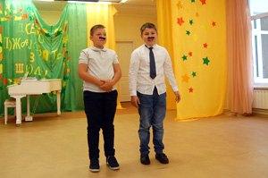Конкурс чтецов (частная школа «ЛАД», Москва)
