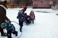 Зимний праздник (частная школа «ЛАД», Москва)