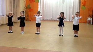 Открытое занятие «Танцы» в детском саду