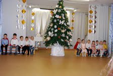 Новогодний праздник в детском саду "ЛАД" (2021)