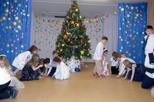Новогодний праздник в начальной школе (2022)