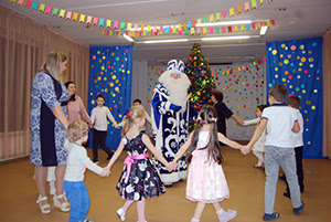 Новогодний праздник в детском саду