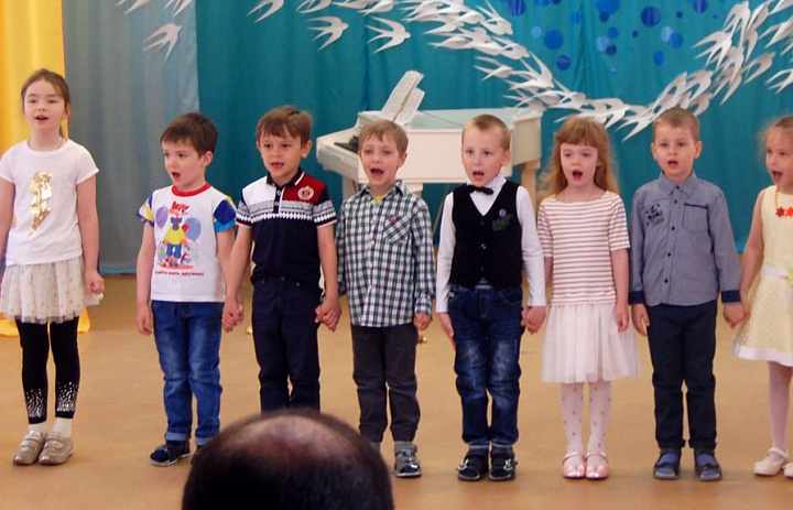 Отчетный концерт в детском саду